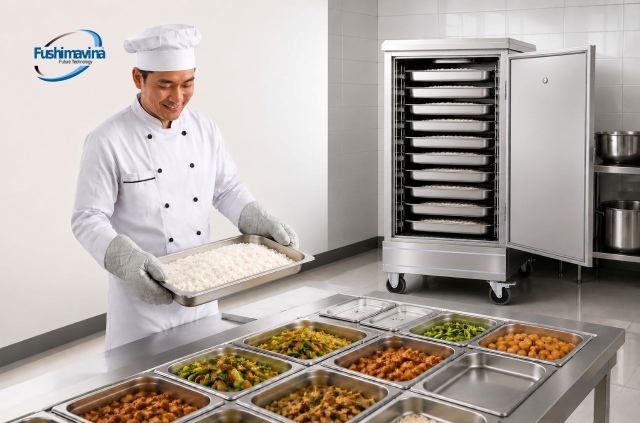 Tủ cơm điện 10 khay tiết kiệm điện năng