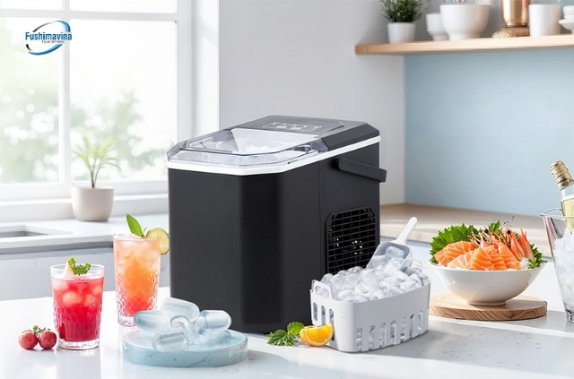 Tổng quan về máy làm đá viên gia đình