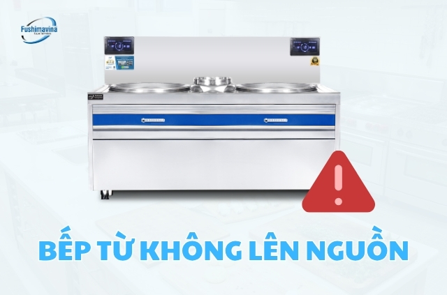 Sự cố bếp từ bật không lên nguồn