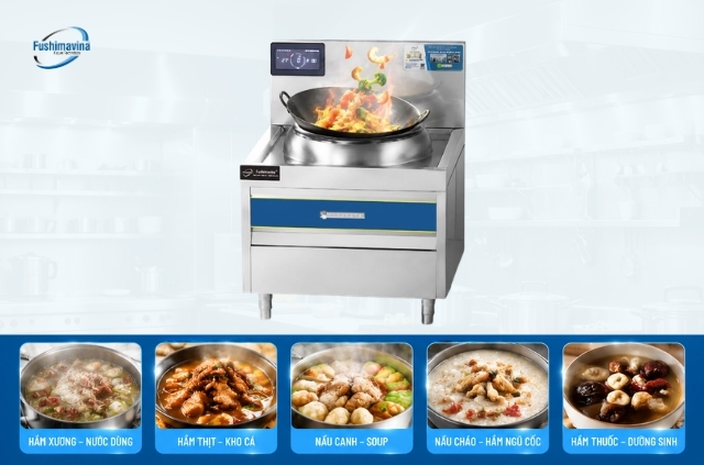 Chi tiết quy trình sử dụng bếp từ