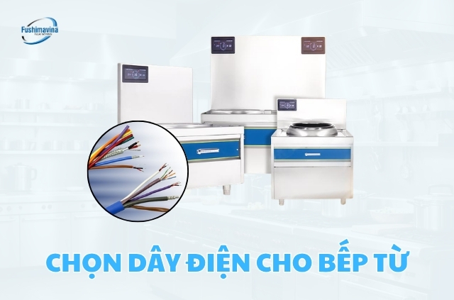 Cách chọn dây điện phù hợp cho bếp từ