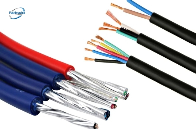 7 tiêu chí giúp chọn dây điện cho bếp từ đúng tải, tránh chập cháy 9 day-dien-nhieu-loi-va-mau-sac