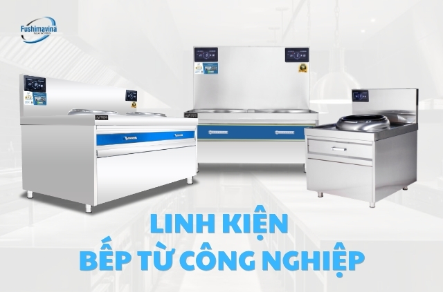 Linh kiện bếp điện nấu từ công nghiệp.