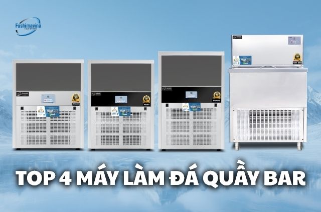 Top 4 máy làm đá quầy bar tốt nhất cho quán cafe - tiệm trà sữa 8 may-lam-da-quay-bar