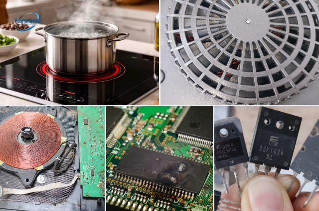 Nguyên nhân gây ra lỗi E5 bếp từ