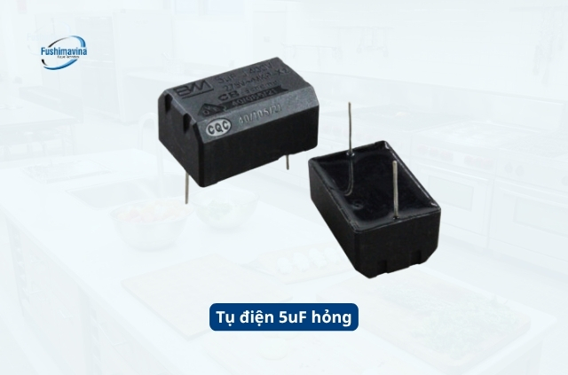 Hỏng tụ điện 5uF