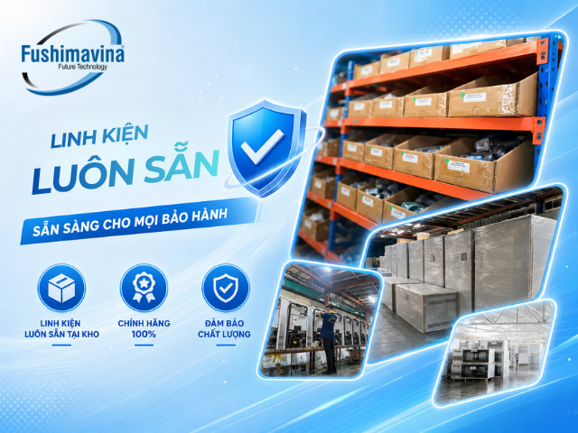 Kho hành sẵn linh kiện của Fushimavina