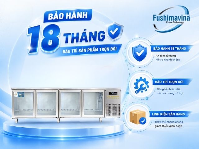 Tủ bàn lạnh, bàn mát 2m3 cánh kính quạt gió 29 fsmblckq2m3-che-do-hau-mai
