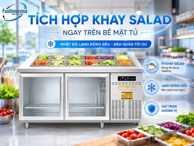 Tủ bàn salad 1m2 cánh kính quạt thổi 24 fsmbslck1m2-thiet-ke-toi-uu