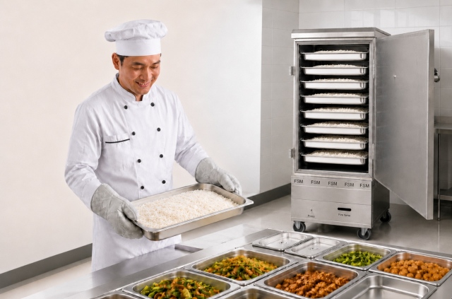 Công nghệ nấu cơm bằng hơi nóng của KZ-80