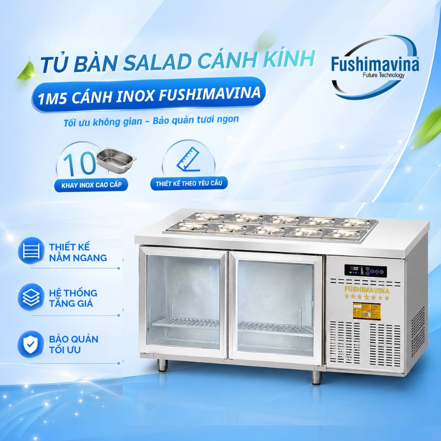 Tủ bàn salad 1m2 cánh kính quạt thổi 13 tu-ban-salad-1m2-canh-kinh-quat-thoi-3