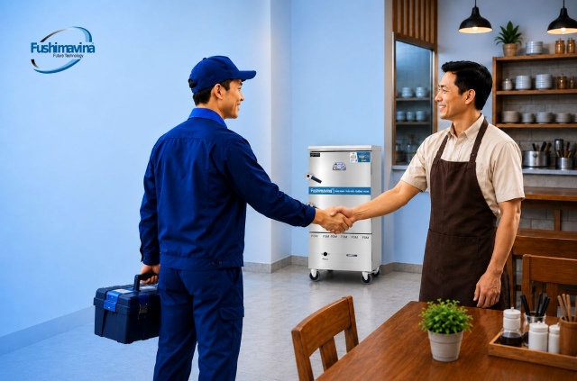 Tủ Nấu Cơm Gas 8 Khay 29 Chính sách hậu mãi tủ nấu cơm gas 8 khay