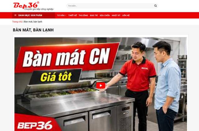 Mua bàn lạnh Đà Nẵng ở đâu uy tín? Gợi ý 5 thương hiệu đáng tham khảo 10 Mua bàn lạnh tại Đà Nẵng giá tốt và có sẵn tại Bếp 36.