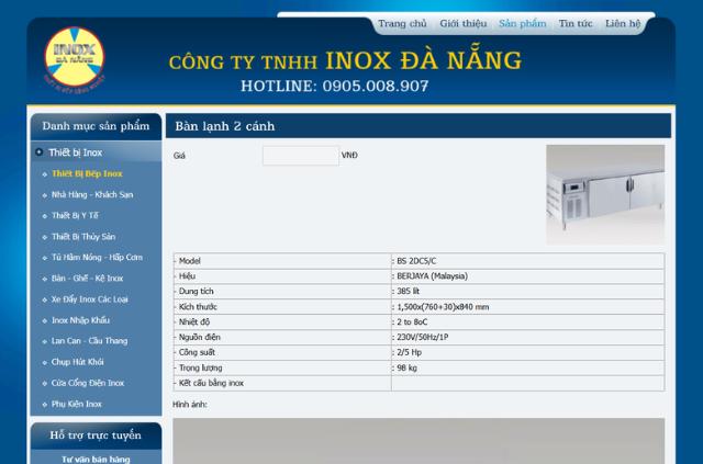 Mua bàn lạnh Đà Nẵng ở đâu uy tín? Gợi ý 5 thương hiệu đáng tham khảo 8 Cung cấp bàn lạnh cho quán ăn vừa và nhỏ ở Đà Nẵng - Inox Đà Nẵng.