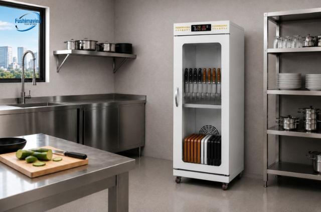 Nắm trọn 4 bước cách sử dụng tủ sấy bát công nghiệp chuẩn kỹ thuật 13 Cách lấy bát đĩa sau khi kết thúc chu trình sấy