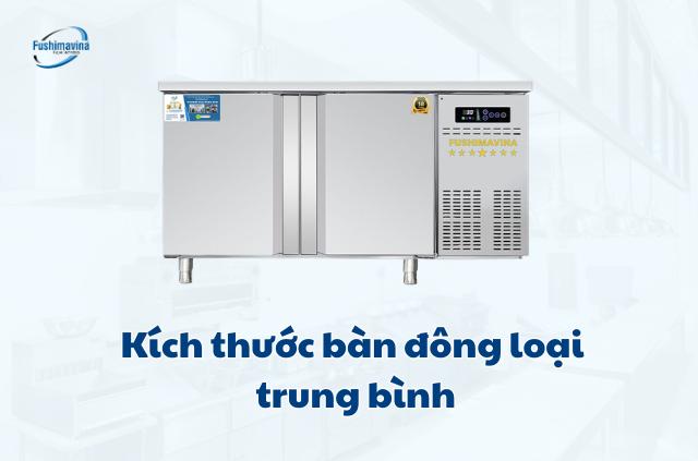 4 Phân loại kích thước bàn đông phổ biến cho từng khu bếp 8 Kích thước tủ bàn đông loại trung bình