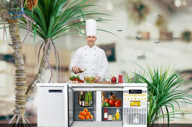 Lắp đặt bàn mát cho nhà hàng đúng kỹ thuật để tránh hỏng hóc.