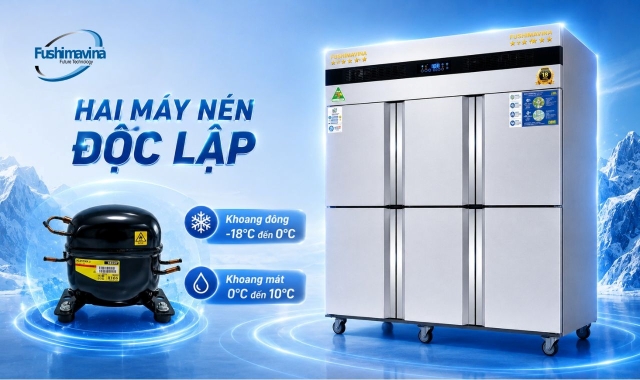 Hệ thống hai máy nén độc lập