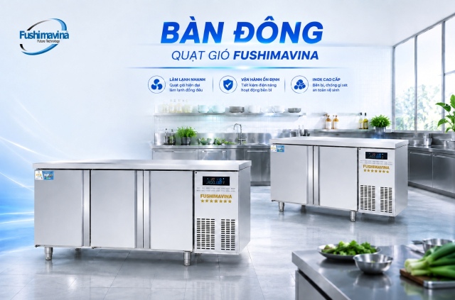 Các mẫu bàn đông làm lạnh quạt gió bán chạy Fushimavina