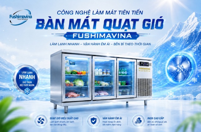 Bàn mát làm lạnh quạt gió lạnh sâu không đóng tuyết