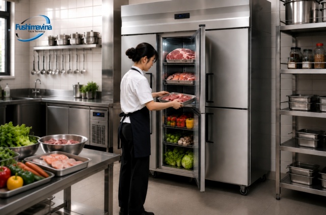 Tìm hiểu tủ cấp đông lạnh trực tiếp Fushimavina