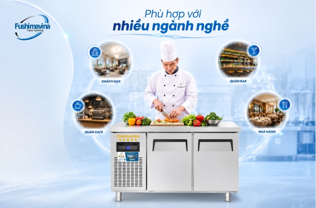Ứng dụng bàn mát làm lạnh trực tiếp.