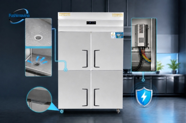 Tủ đông lạnh trực tiếp vận hành êm ái