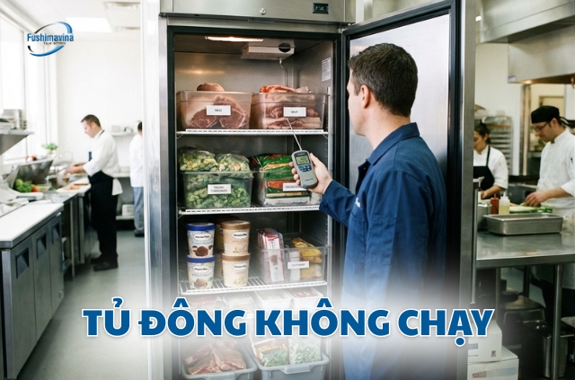 tủ đông không hoạt động