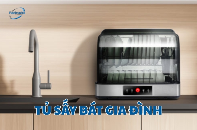 Máy sấy bát đĩa gia đình hiện đại