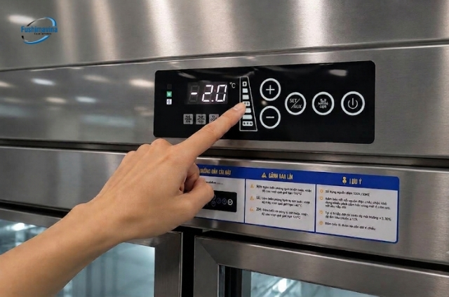 Cách chỉnh nhiệt độ tủ đông công nghiệp chuẩn để bảo quản thực phẩm 8 Lưu ý khi chỉnh nhiệt độ tủ đông công nghiệp