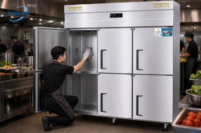 Lưu ý sử dụng và bảo dưỡng tủ đông công nghiệp.