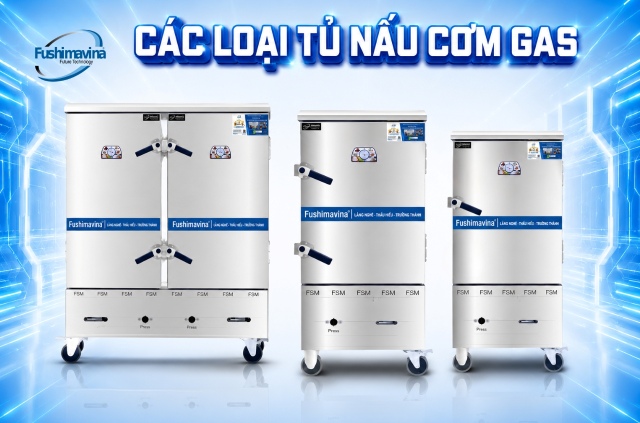 Đa dạng mẫu tủ cơm gas