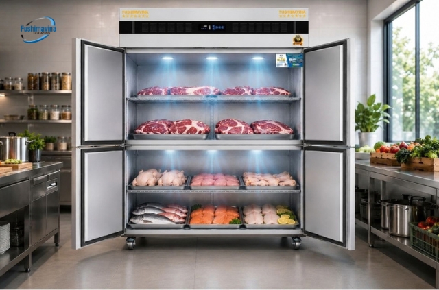 Tủ đông công nghiệp bảo quản thực phẩm lâu dài