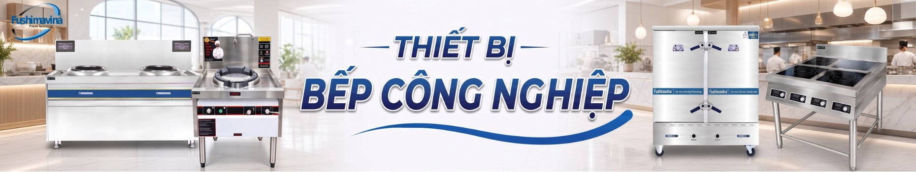 Banner thiết bị bếp công nghiệp